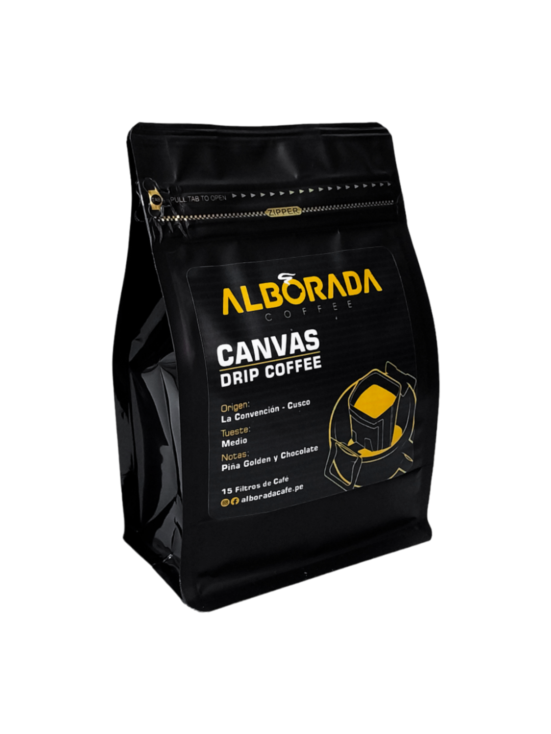 Canvas Drip Coffee de 15 filtros - Café filtrante