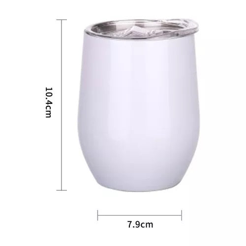 Vaso térmico 12oz - acero inoxidable Genérico