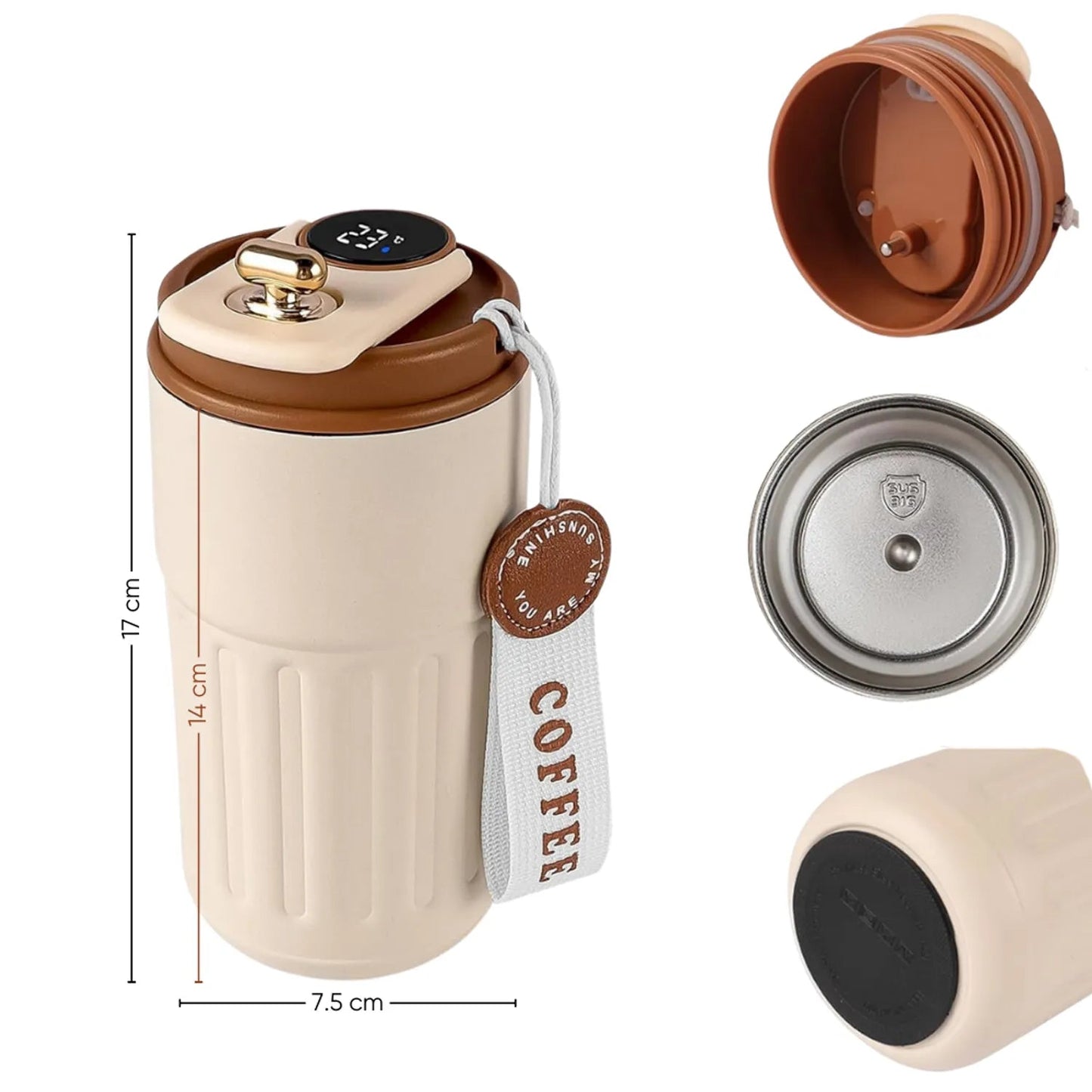 Vaso térmico smart 450ml Genérico