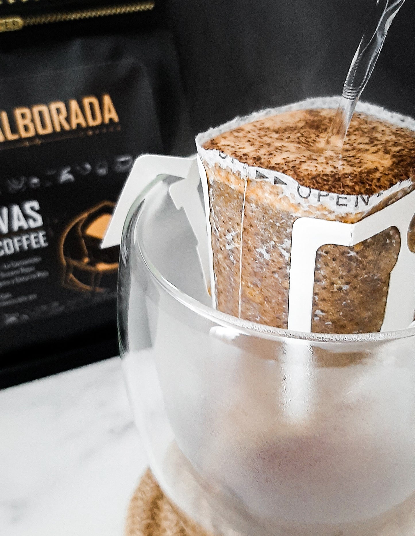 Canvas Drip Coffee de 15 filtros - Café filtrante