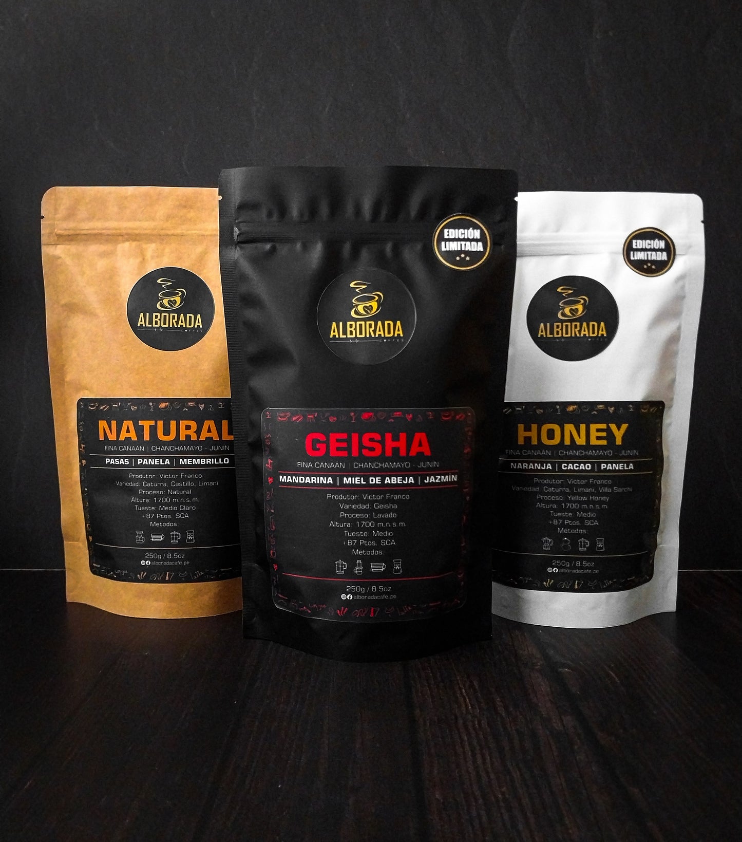 Box Deluxe - Café de especialidad 250g Alborada Coffee