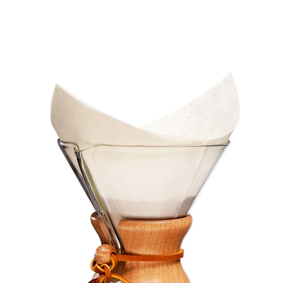 Filtros de papel cuadrados 100 unid - Chemex