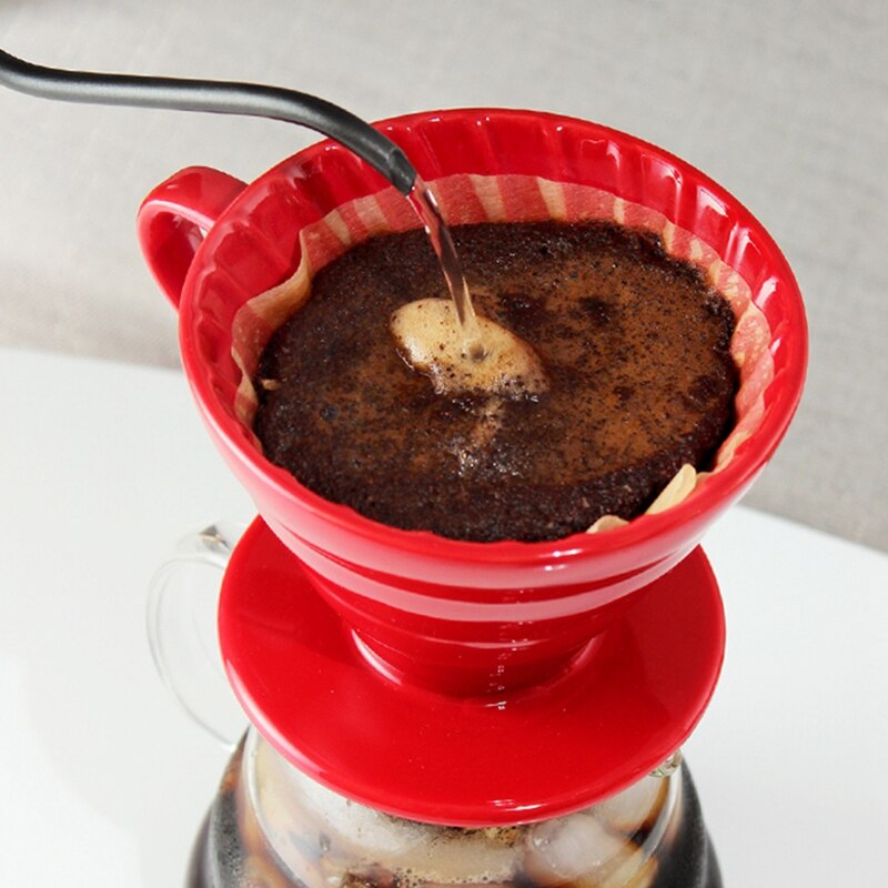 Dripper V60 Nro 2 rojo - Hario