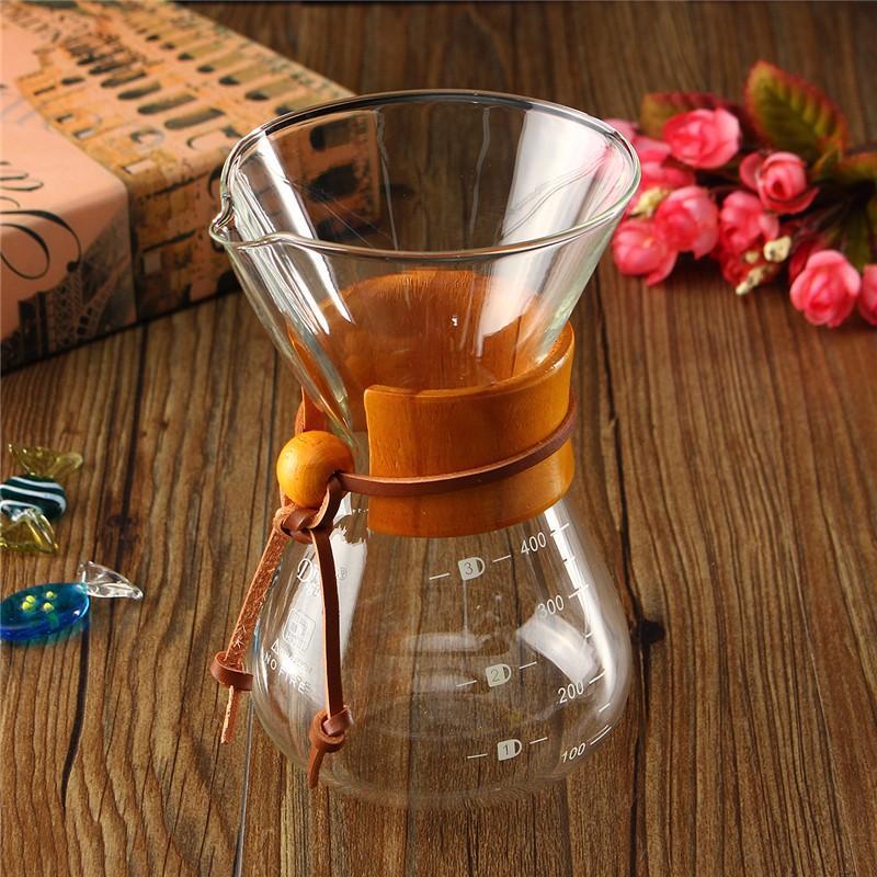 Cafetera tipo Chemex 400ml