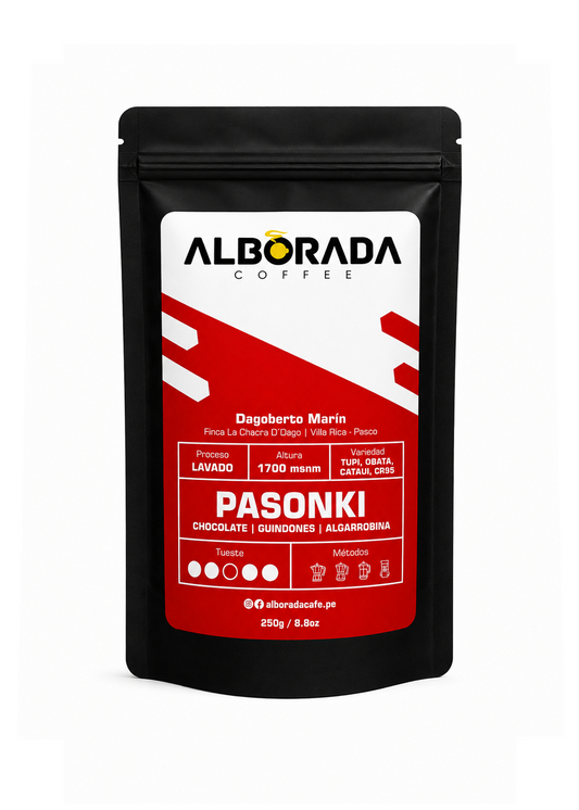 Pasonki - Café de especialidad 250g Alborada Coffee