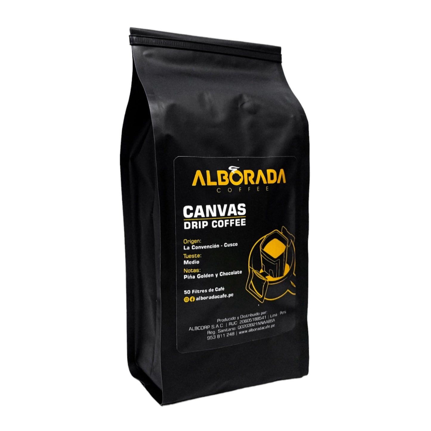 Canvas Drip Coffee XL de 50 filtros - Café filtrante