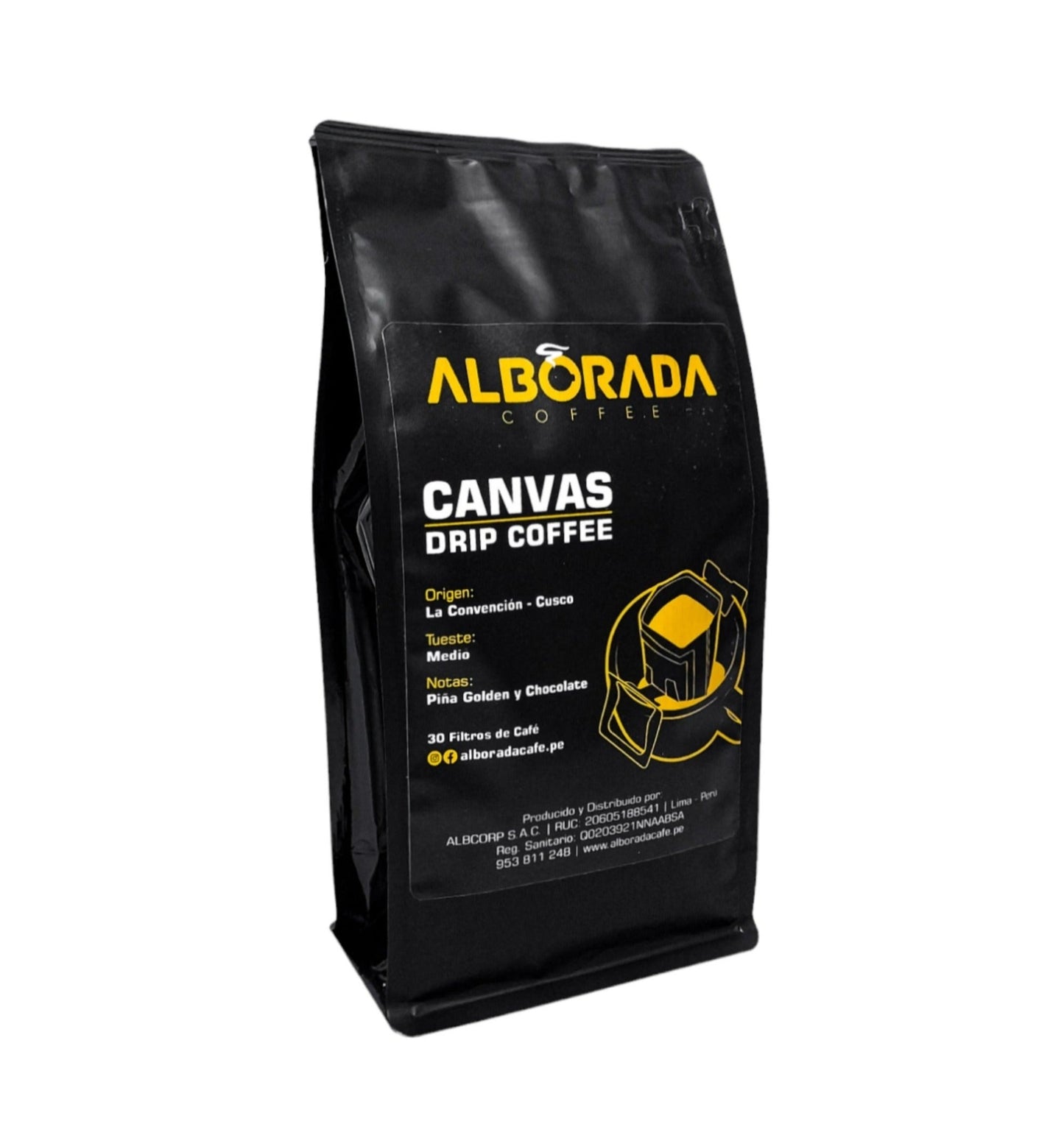 Canvas Drip Coffee X2 de 30 filtros - Café filtrante