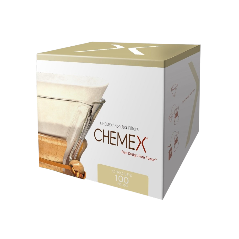 Filtros de papel redondos 100 unid - Chemex Chemex