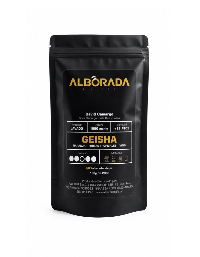Geisha Deluxe - Café de especialidad 150g Alborada Coffee
