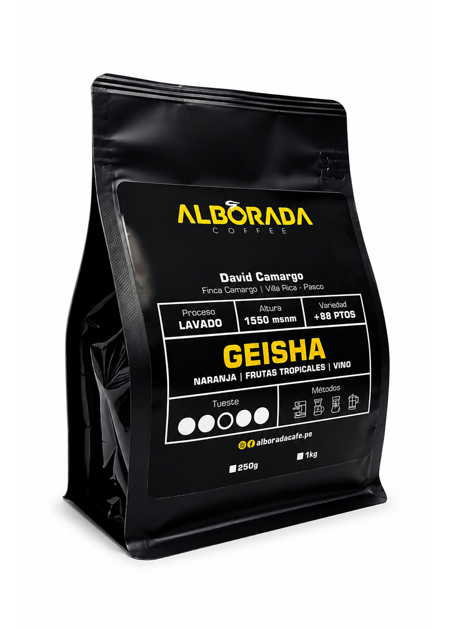 Geisha Deluxe - Café de especialidad 250g Alborada Coffee