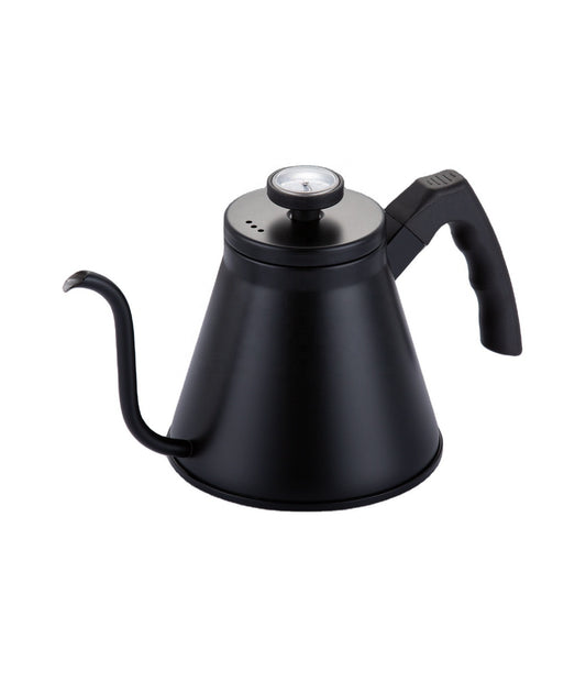 Tetera cuello de ganzo con termómetro