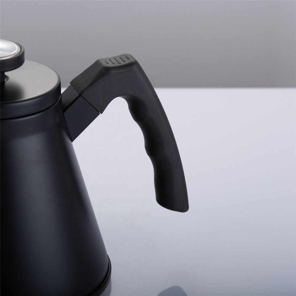 Tetera cuello de ganzo con termómetro