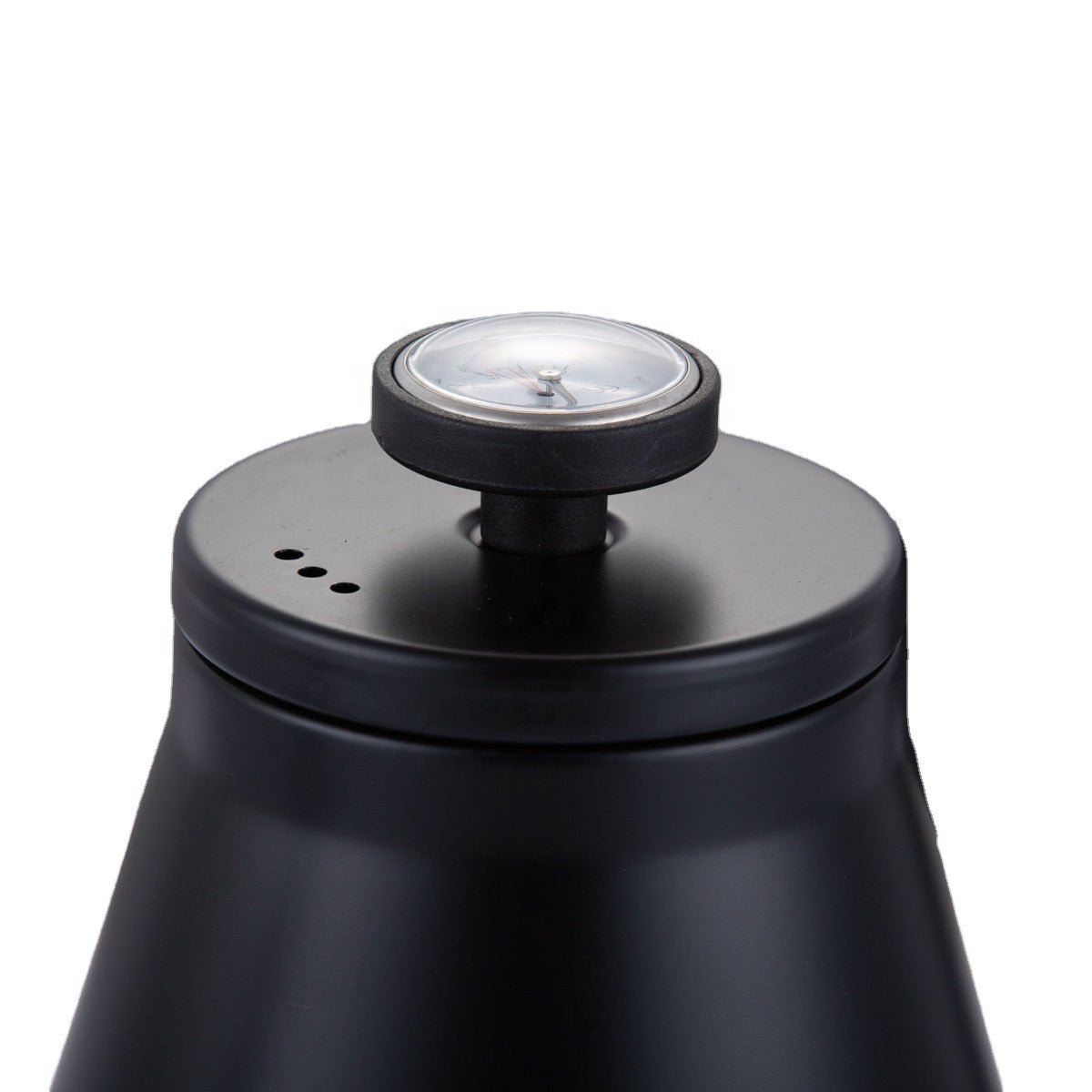 Tetera cuello de ganzo con termómetro