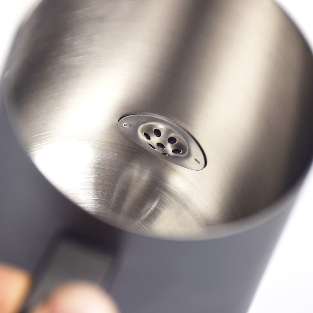 Tetera cuello de ganzo con termómetro