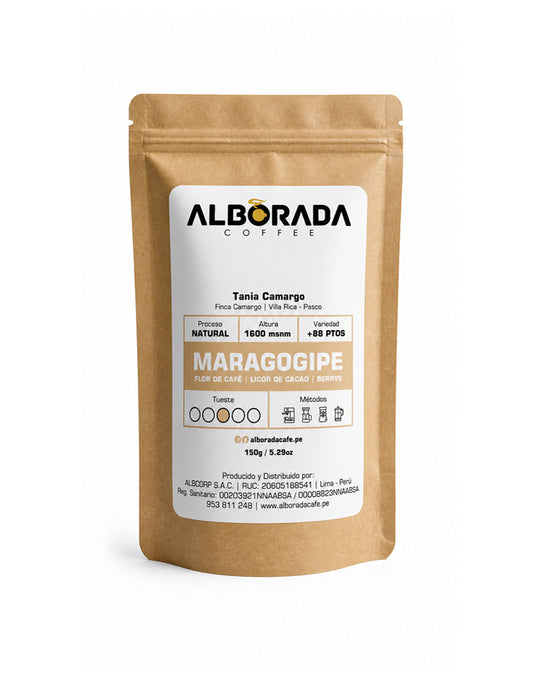 Maragogipe Deluxe - Café de especialidad 150g Alborada Coffee