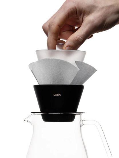 Dripper Nro 01 Acero Negro - Orea Orea