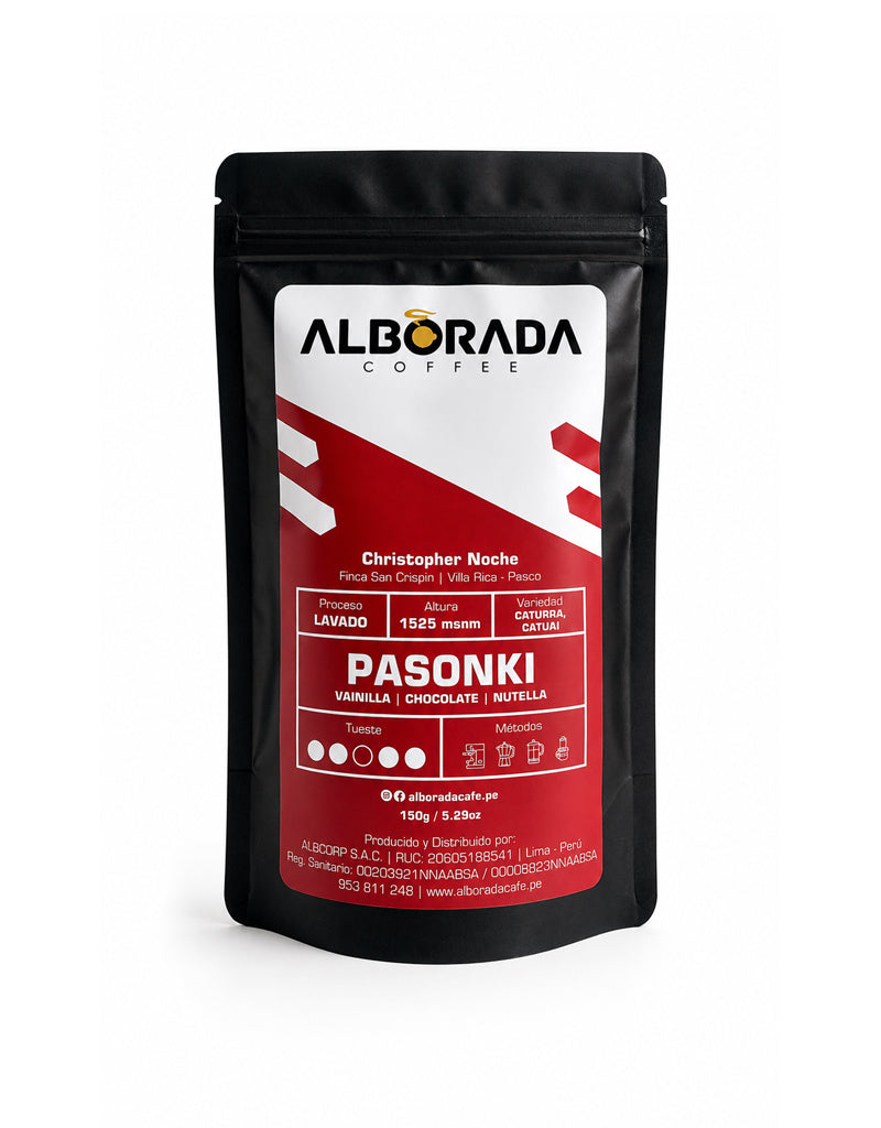 Pasonki - Café de Especialidad 150g Alborada Coffee