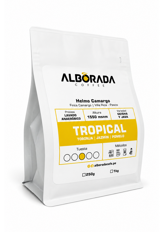 Tropical Deluxe - Café de especialidad 250g Alborada Coffee