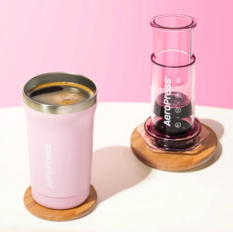 AeroPress Go Plus Rosa - Aeropress
