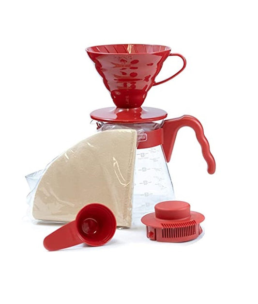 Kit V60 Rojo - Hario